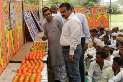 District collector in Agriculture Exhibition
