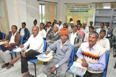 Farmers attending the 2-day training programme