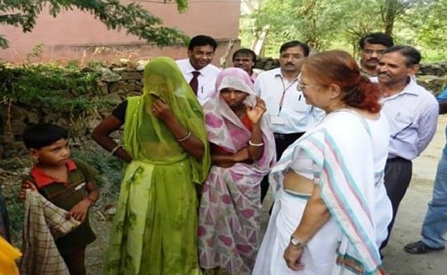 Parliamentary Standing Committee on Rural Development during their visit to our agriculture based livelihood enhancement model.