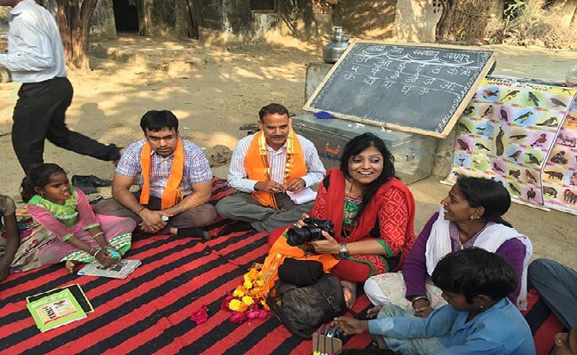 CEO of IIFL foundation visited our girl education center in Railmagra block of Rajsamand district.